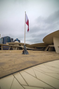 Doha, Katar - 19 Ocak 2020: National 'ın güzel görüntüsü 