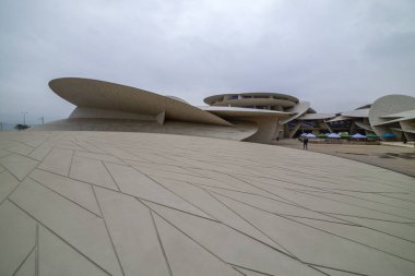 Doha, Katar - 19 Ocak 2020: National 'ın güzel görüntüsü 
