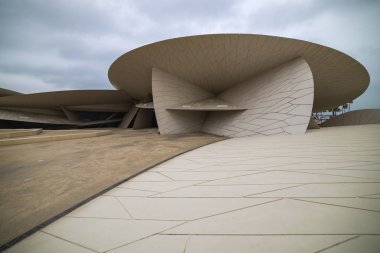 Doha, Katar - 19 Ocak 2020: National 'ın güzel görüntüsü 