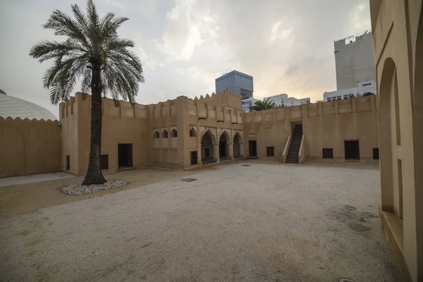Doha, Katar - 19 stycznia 2020: piękny obraz Narodowego — Zdjęcie stockowe
