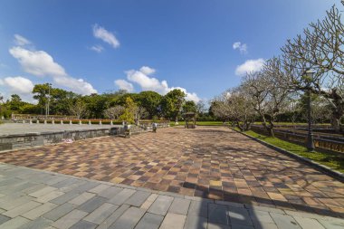 14 Ocak 2020, İmparatorluk Şehri, Hue, Vietnam. Güzel Resim Görünümü