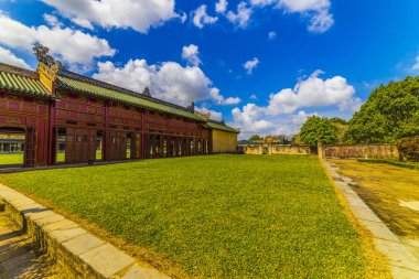 14 Ocak 2020, İmparatorluk Şehri, Hue, Vietnam. Güzel Resim Görünümü