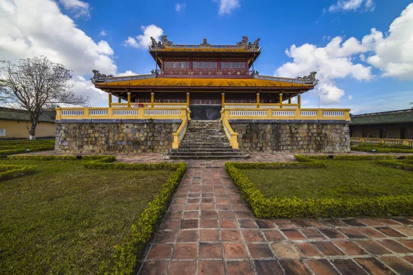 14 de enero de 2020, Imperial City, Hue, Vietnam. Hermosa vista de imagen —  Fotos de Stock