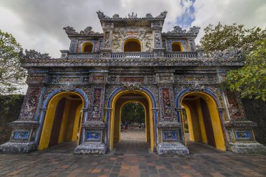 14 Ocak 2020, İmparatorluk Şehri, Hue, Vietnam. Güzel Resim Görünümü