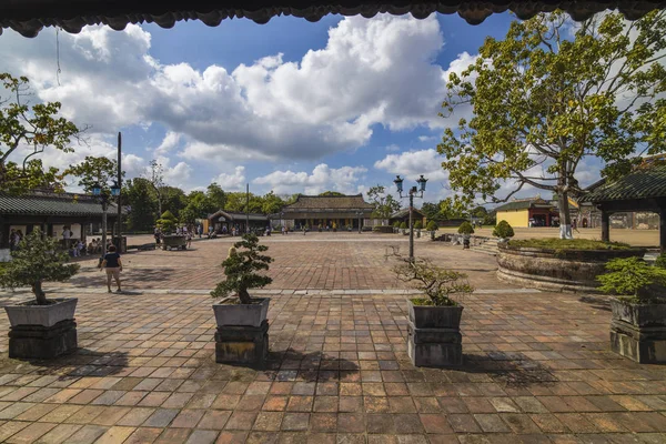 January, 14 2020, Imperial City, Hue, Vietnam. Beautiful Image view — 스톡 사진