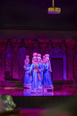 14 Ocak 2020: Geleneksel Cham Pa Dancing Girl in My Son Danang- Vietnam