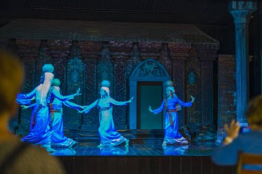 14 Ocak 2020: Geleneksel Cham Pa Dancing Girl in My Son Danang- Vietnam