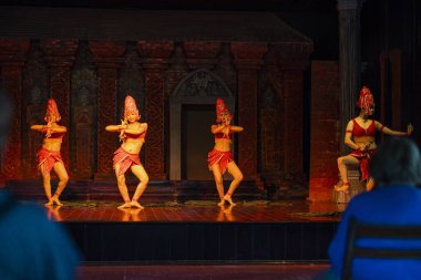 14 Ocak 2020: Geleneksel Cham Pa Dancing Girl in My Son Danang- Vietnam