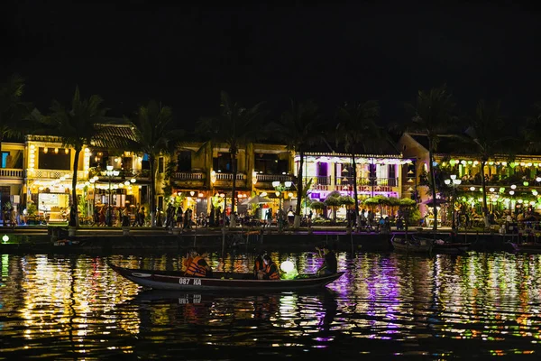 Hoi Vietnam January 2020 Night View Hoi Hoi World Cultural — 图库照片