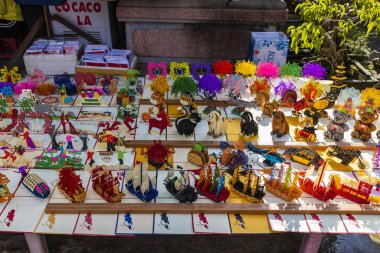 Hoi An, Vietnam - January 16, 2020: Representative images of the various tourist attractions seen in the tour of the old city.