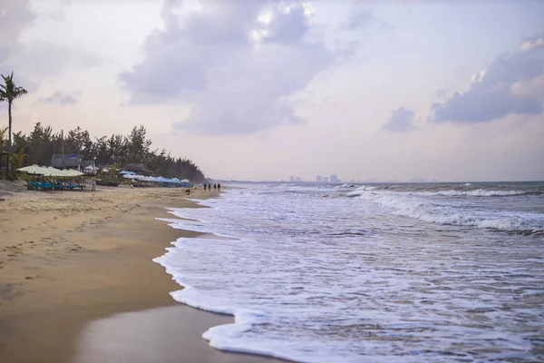 Красивый Пейзаж Морским Пляжем Вьетнаме — стоковое фото