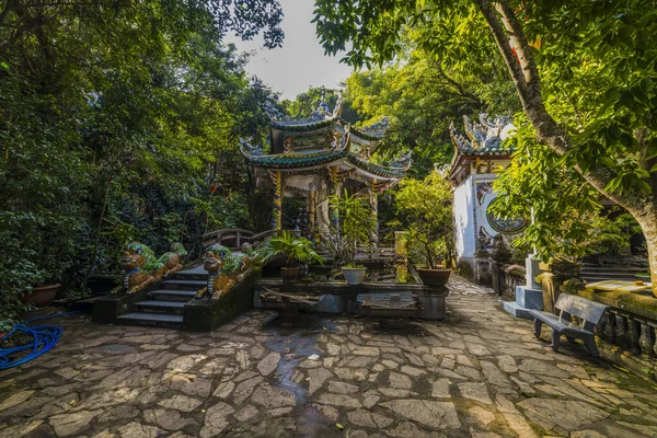 Nang Vietnam Juanuary 2020 Bellas Imágenes Pagoda Templo Mármol — Foto de Stock
