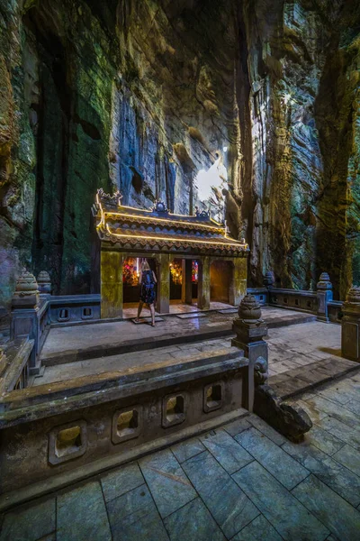 ダナン ベトナム 1月2020 美しい画像 大理石の寺院でパゴダ — ストック写真