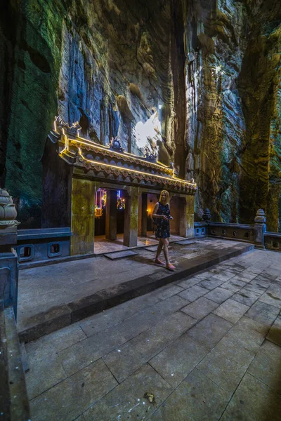 ダナン ベトナム 1月2020 美しい画像 大理石の寺院でパゴダ — ストック写真