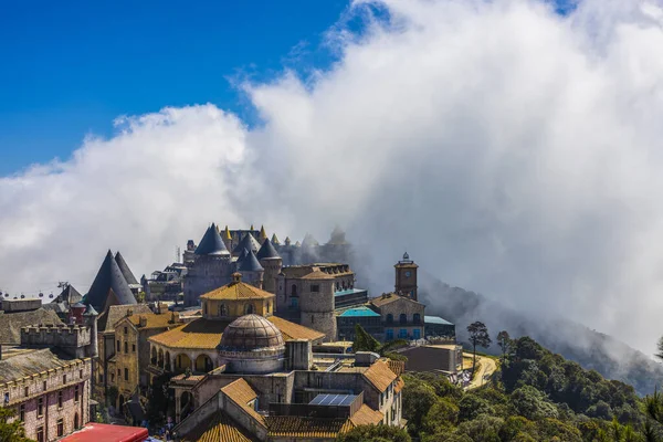 Janeiro 2020 Aldeia Francesa Templo Chinês Bana Hills Sun World — Fotografia de Stock