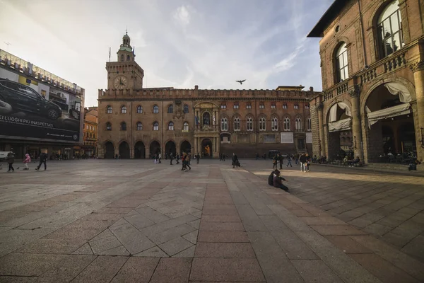 Bolonia Italia Febrero 2020 Vista Increíble Ciudad Bolonia Italia Antes — Foto de Stock