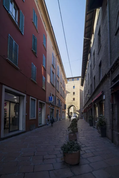 Bologna Italy 2020 코로나 바이러스 범유행 이전의 이탈리아 볼로냐의 놀라운 — 스톡 사진