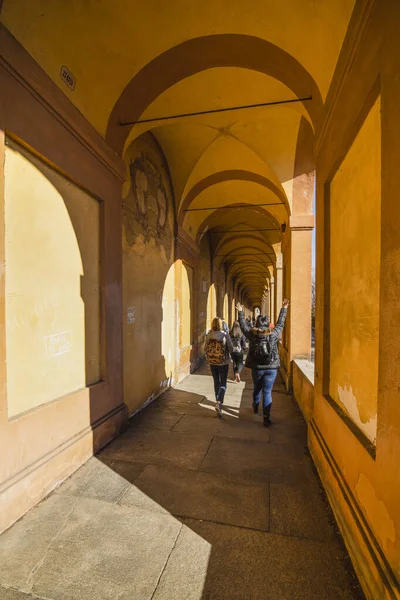 Bologna Italië Februari 2020 Zicht Geweldige Stad Bologna Italië Voor — Stockfoto