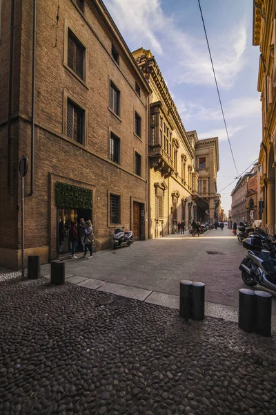 Bologna Italy February 2020 View Amazing City Bologna Italy Outbreak — Stock Photo, Image