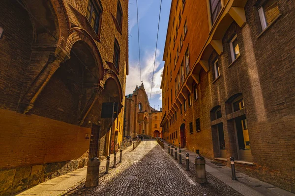 Bologna Italië Februari 2020 Zicht Geweldige Stad Bologna Italië Voor — Stockfoto