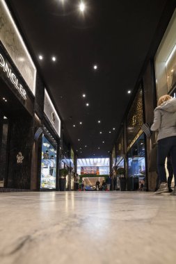 12 Şubat 2020, Bologna 'nın tarihi merkezi, İtalya