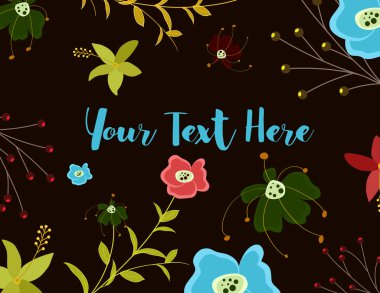 Yeşillik arka plan vektör 