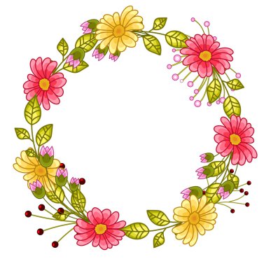 Çelenk tasarlamak vektör