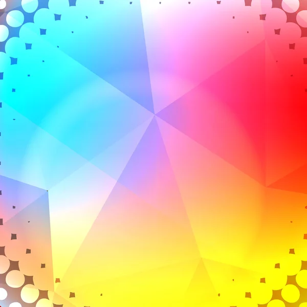 Abstracte Rainbow Halftone achtergrond — Stockvector