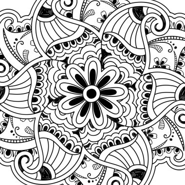 Kına grafik arka plan çizilmiş