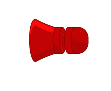 Siren hoparlör vektör