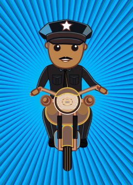Trafik polisi Bisiklet