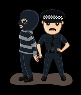 Polis bir Gangster tutuklandı