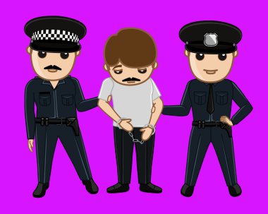 Erkek ve kadın polis suçlu tutuklandı