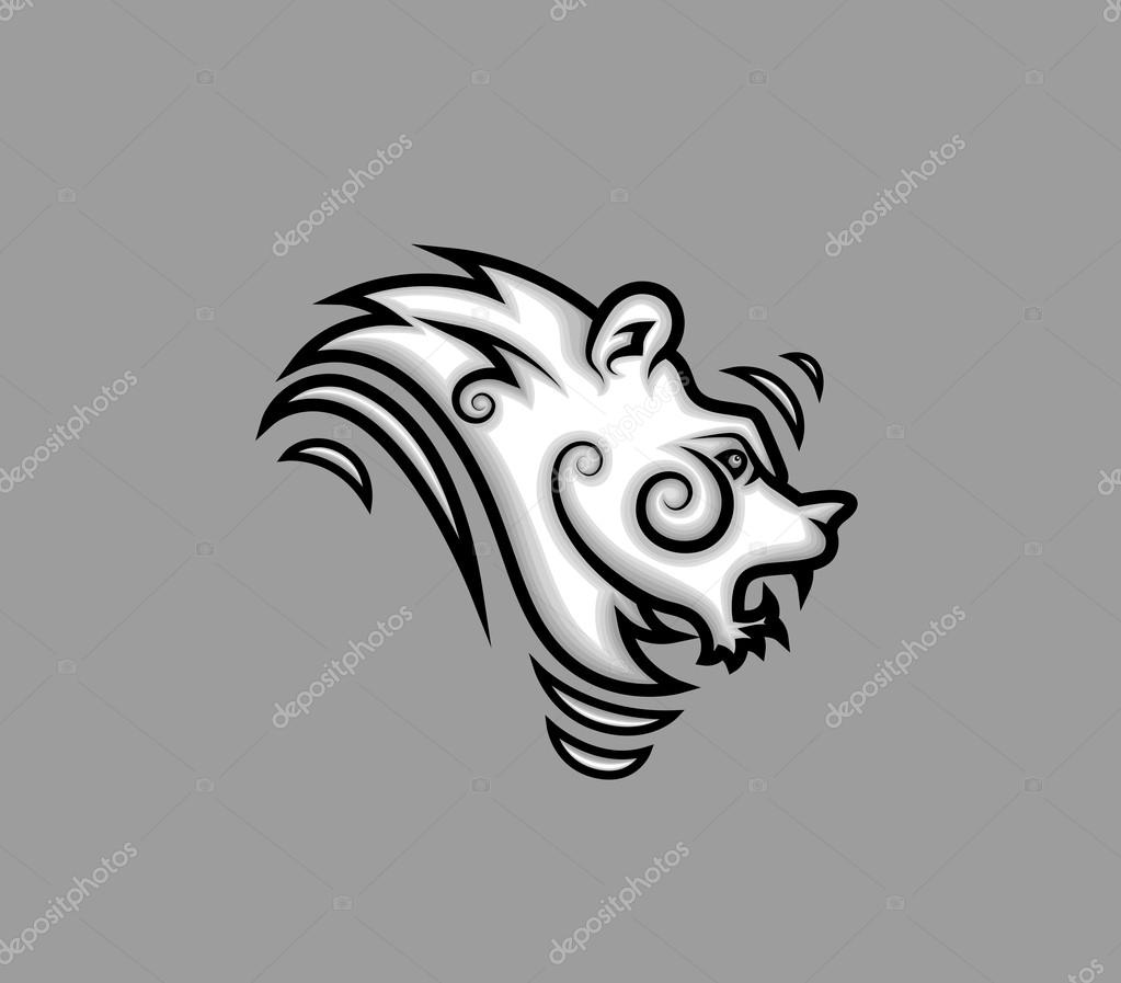Lion Shield Tattoo Designs Tribal Lion Tattoo Design Stock Vector C Baavli 127091116 - tribal lion tattoo designs06 roblox