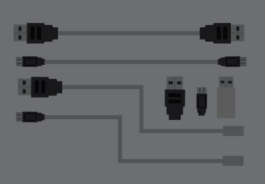 USB ve Otg bağlayıcı Set