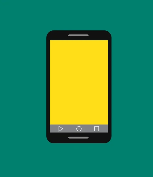 Vecteur smartphone moderne — Image vectorielle