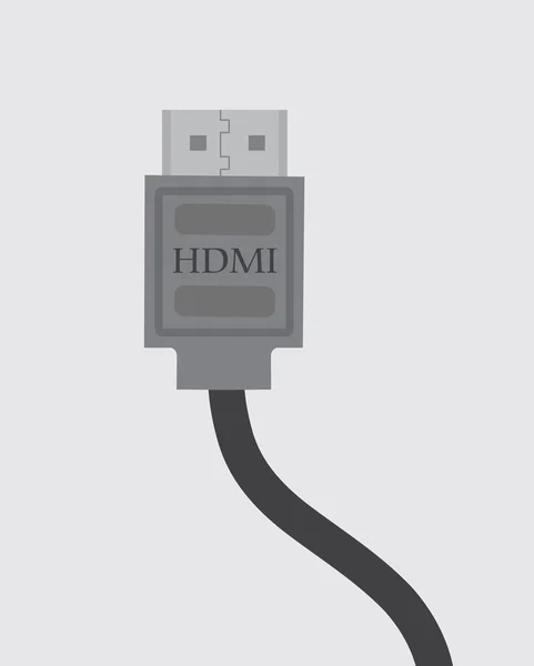 HDMI-роз'єм вектор — стоковий вектор