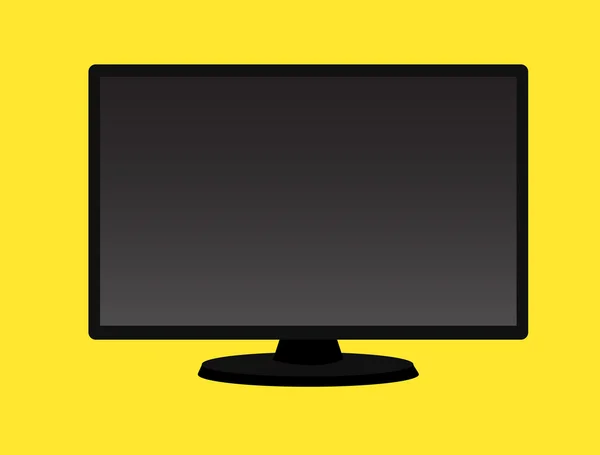 Vector de monitor de ordenador — Vector de stock