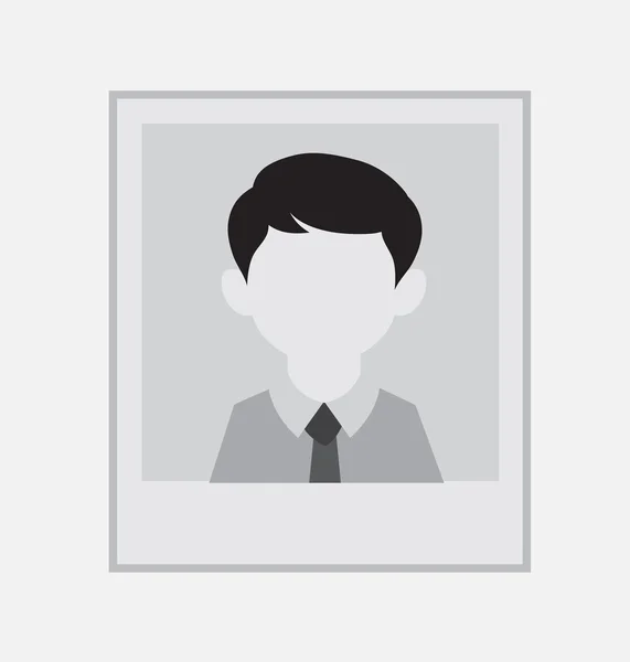 Profiel foto vector — Stockvector