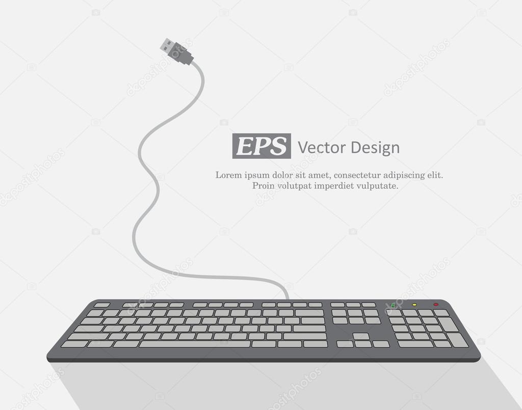 Keyboard Template Vector