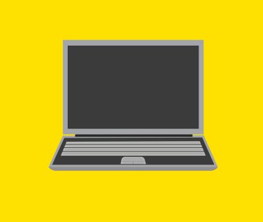 Vintage iş dizüstü vektör