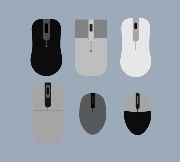 Vector Designs of Optical Mouse — Stock Vector