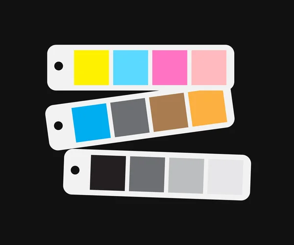 Paletas de colores Vector — Vector de stock