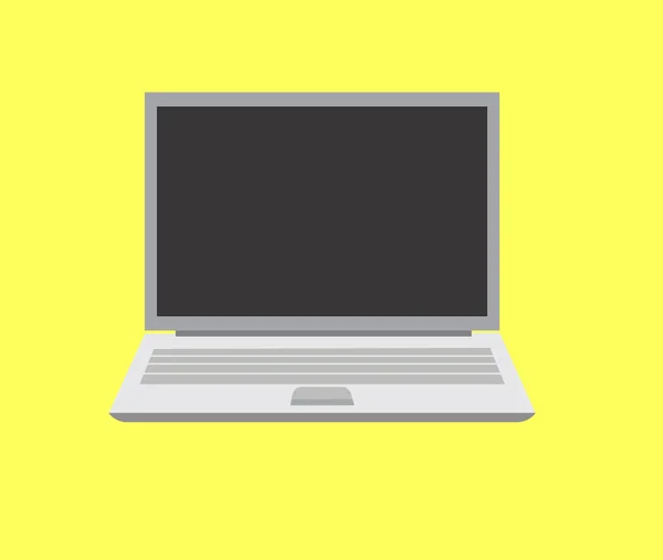 Laptop vectorillustratie — Stockvector