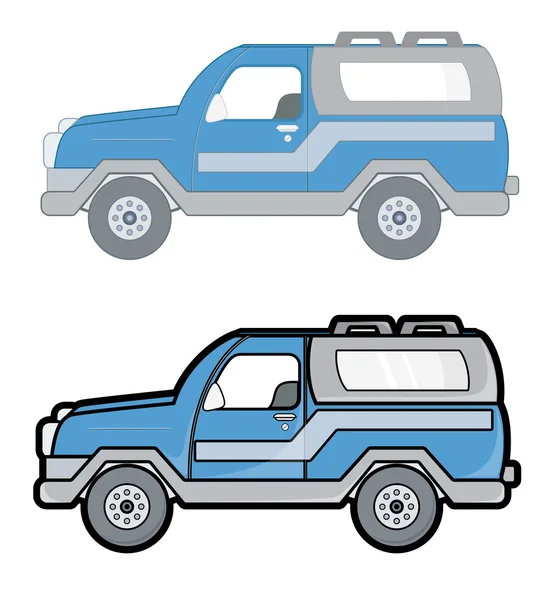 SUV Cars Vectors — Stock Vector