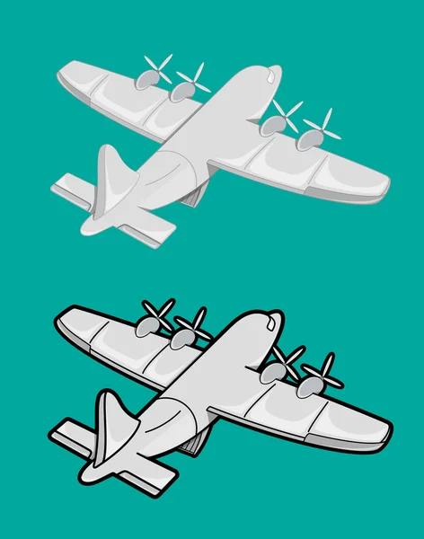 Ensemble vectoriel d'avions — Image vectorielle