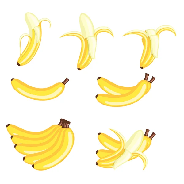Bananas Vector Clipart — Stockový vektor