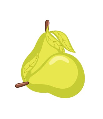 Olgun armut vektörel çizimler