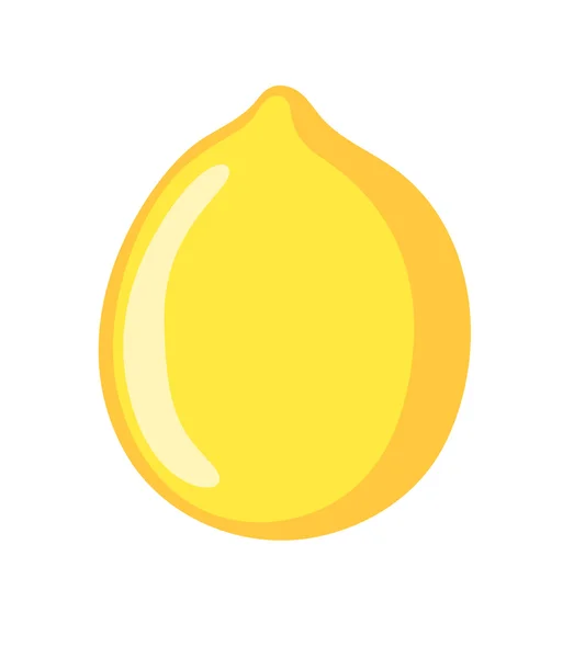 Taze limon vektör — Stok Vektör