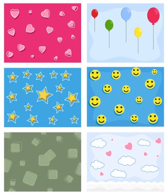 Karikatür komik arka planlar